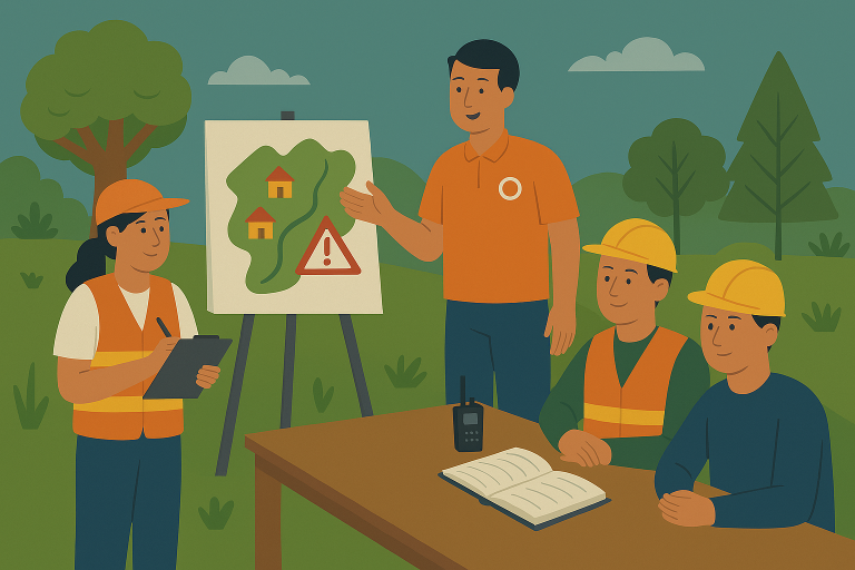 Conformación de Comités Comunitarios de Gestión de Riesgos