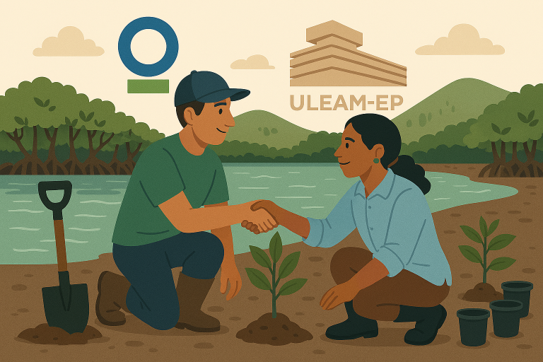 Desarrollo de una unidad piloto demostrativa de restauración de Mangle  piñuelo (Pelliciera rhizophorae) en las riberas del Rio Mache